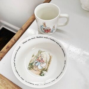 Peter Rabbit Mug and Bowl Set by Wedgwood